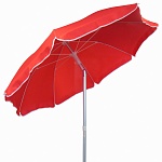 Пляжный зонт с наклоном 220 см. 4VILLA цвет - красный
